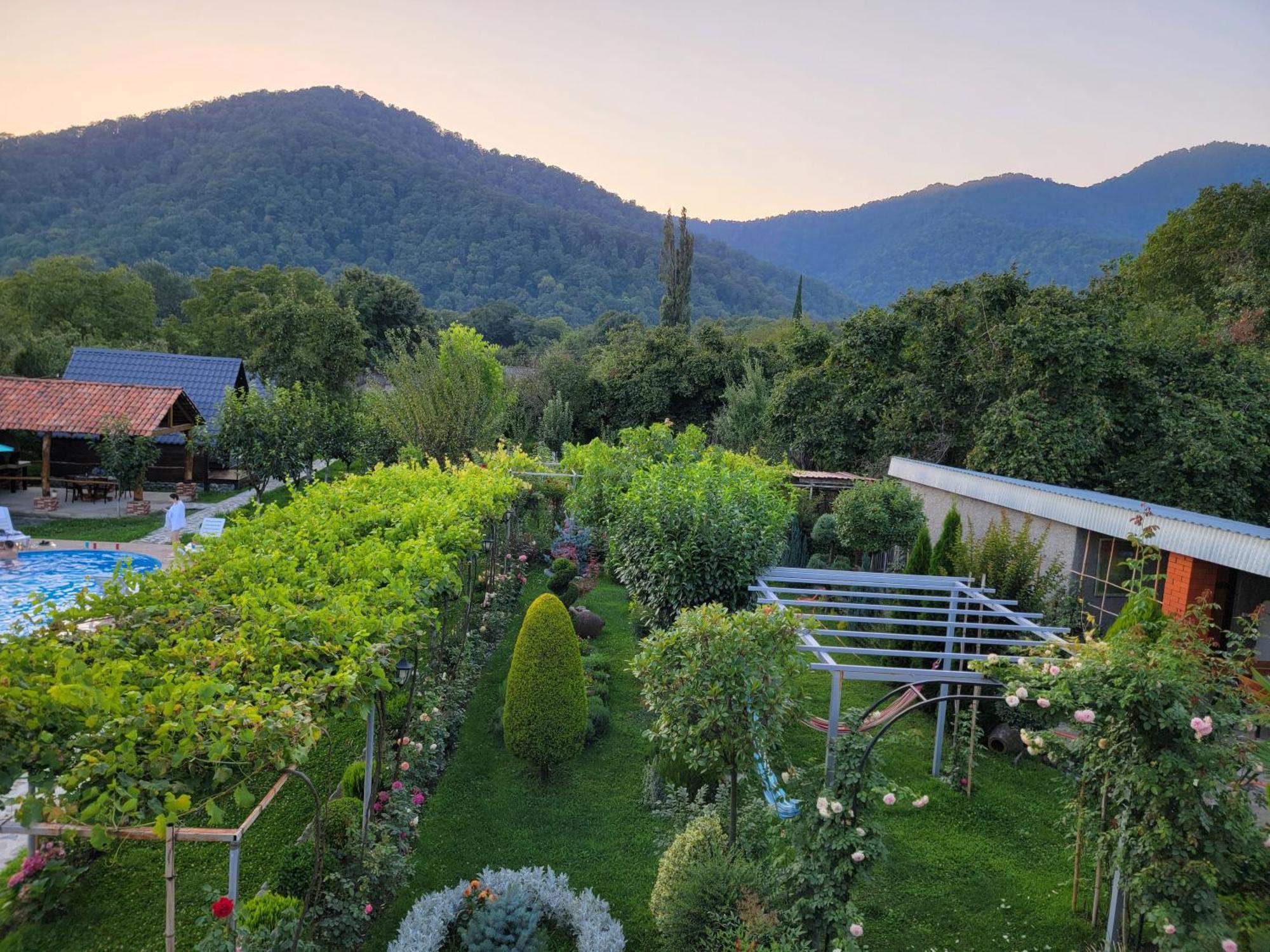 Guest House Gardenia & Wine Cellar Lagodekhi Bagian luar foto